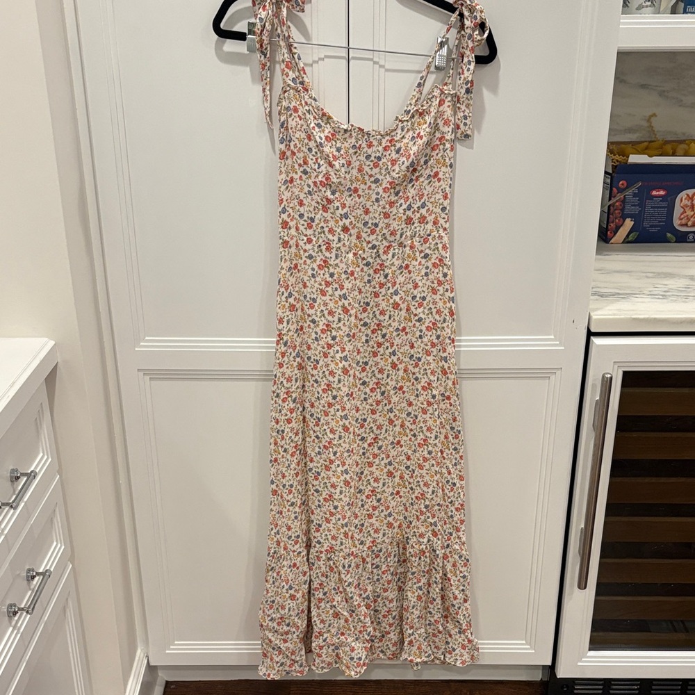 Reformation Multicolor Floral Maxi Dress